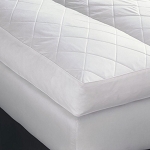 Downright Twin 39x75 95/5 Feather/Down Classic Featherbeds 100% Cotton Cover Vertical Channels 4
